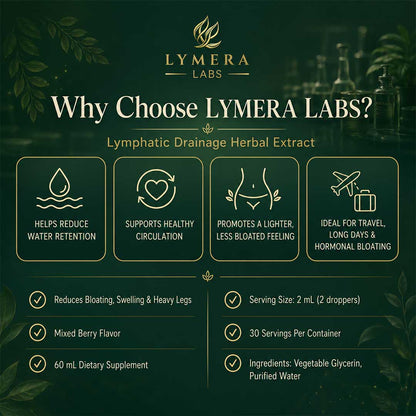 LYMPHATIC Drainage Drops For Daily Wellness And Whole-Body Relief